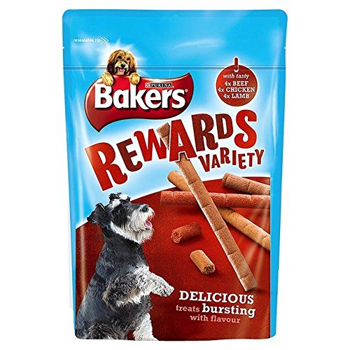 Bäcker Hund Behandelt Gemischt Verschiedene Belohnungen 100G (Packung mit 2) von Bakers