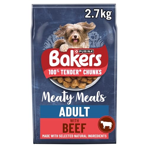 Bakers Complete Hundefutter fleischige Mahlzeit (4 Stück) von Bakers