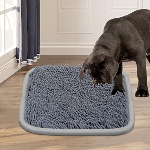 Bakumon Schnüffelteppich Hunde Hundespielzeug Intelligenz,Schnüffelmatte für Hunde Großer Mittelgroßer Kleine Rassen,Maschinen waschbar,rutschfest,dauerhaft(21"x 16") Bakumon Schnüffelteppich Hunde Hundespielzeug Intelligenz,Schnüffelmatte für Hunde Großer Mittelgroßer Kleine Rassen,Maschinen waschbar,rutschfest,dauerhaft(21"x 16") von Bakumon