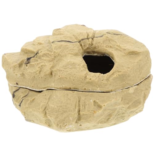 Balacoo Schlangenhaut-Reptilien-Häute und Höhlen-Echsen-Versteck Robustes großes Krabbler-Reptilien-Versteck für Schlangen-Reptilien-Echsen-Klein Balacoo Schlangenhaut-Reptilien-Häute und Höhlen-Echsen-Versteck Robustes großes Krabbler-Reptilien-Versteck für Schlangen-Reptilien-Echsen-Klein von balacoo