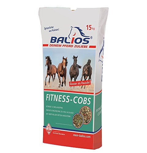 Balios FitnessCobs 15kg Sack Schmackhaft, entgiftend und Getreide- und melassefrei. von Balios