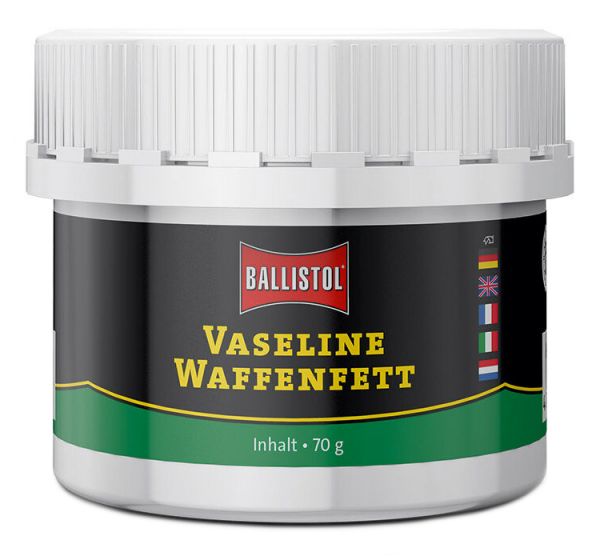 Ballistol Vaseline Waffenfett 70g, Pflegefett für Waffen und Selbst... von Ballistol