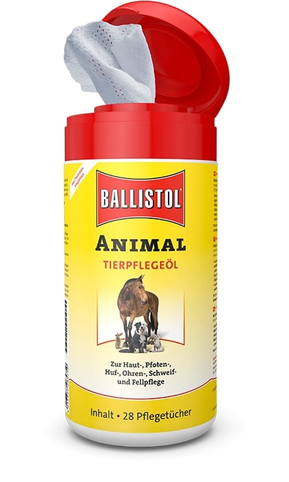 Ballistol Animal Pflegetuch Spenderdose mit 28 Tüchern Ballistol Animal Pflegetuch Spenderdose mit 28 Tüchern von Ballistol