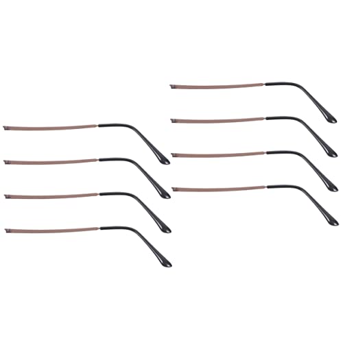 Baluue 4 Paare Brillenbeine Schnapsgläser Brillenset Reparaturset Ersatz Für Brillenbügel Brillen Reparieren Bügel Für Brillen Tempel Metall Männer Und Frauen von Baluue