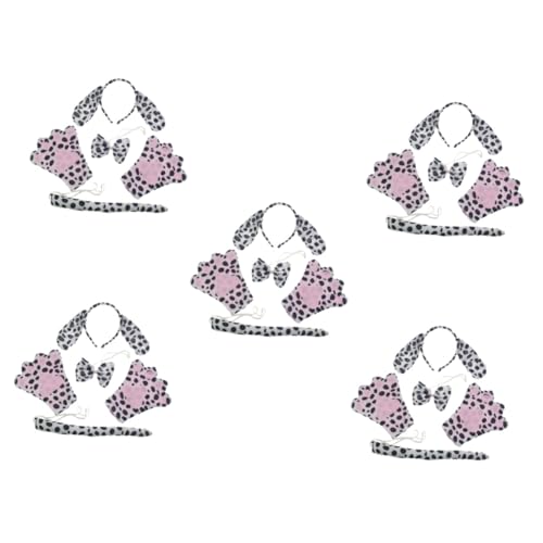 Baluue 5sätze Halloween Cosplay Hundekostüm Set Für Teiliges Set Mit Stirnband Fliege Handschuhen Und Für Partys Und Fotoshootings Baluue 5sätze Halloween Cosplay Hundekostüm Set Für Teiliges Set Mit Stirnband Fliege Handschuhen Und Für Partys Und Fotoshootings von Baluue