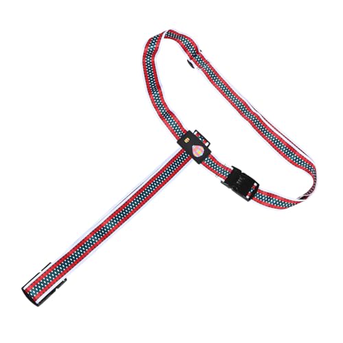 Baluue Verstellbarer Koffergurt mit Doppelzahlenschloss Cartoon Kofferband Strapazierfähiger Polyester für Reisen Geschäftsreisen und Gepäckschutz an Weihnachten von Baluue
