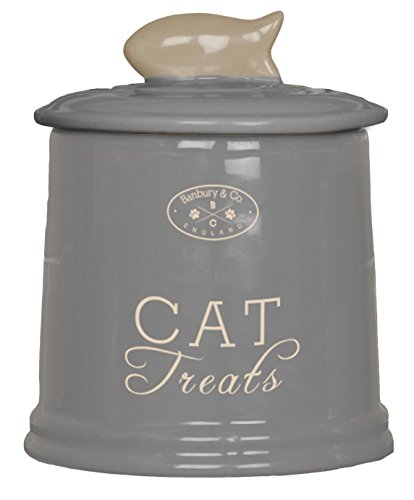 Banbury & Co Keramik Katze Aufbewahrung Treat Jar Banbury & Co Keramik Katze Aufbewahrung Treat Jar von Banbury & Co
