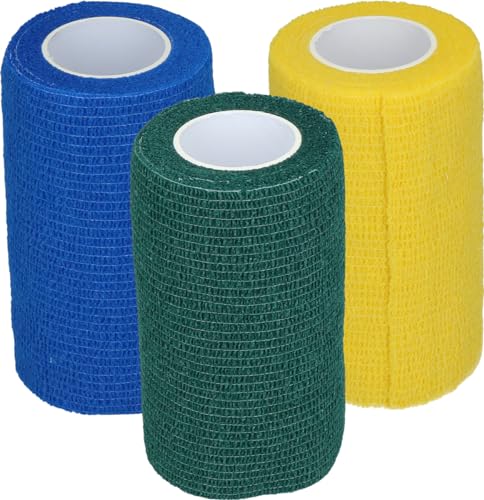 Excellent Bandage Animal Profi - Klebeband - Band - Elastisch - Bandage Tiere - Blau - 4.5 M X 10 CM von Holland Animal Care