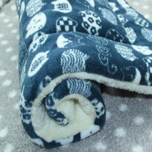 Hundebett Matte Ultra Soft Dog Crate Mattress Washable Reversible Dog Beds for Fluffy Dog Puppy Pads Pet Blanket for Cats Dogs (M,style8) von BangDon