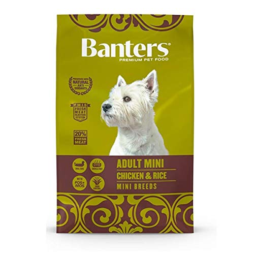 Bnaters Dog Adult Mini Huhn und Reis 3 kg von Banters