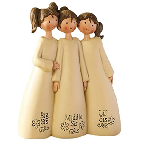 Banziaju Fütterung Matsangel Schwestern Figur schutzen Engel Figur Ornament Mütter Tag Geschenk für Mutter Geburtstag Home Decor 3 Mädchen Banziaju Fütterung Matsangel Schwestern Figur schutzen Engel Figur Ornament Mütter Tag Geschenk für Mutter Geburtstag Home Decor 3 Mädchen von Banziaju