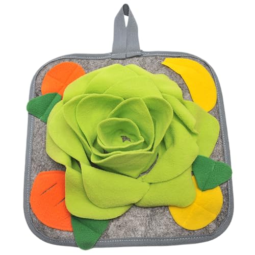 Hunde Snuffle Matte 12x12 '' Sniff Matte für Hunde Waschbares Kaninchenfuttermatte farbenfrohe Haustier Safe Snuffle Matte Hundeanreicherung Spielzeug für Geruchstraining & langsames Essen, Kaninch Hunde Snuffle Matte 12x12 '' Sniff Matte für Hunde Waschbares Kaninchenfuttermatte farbenfrohe Haustier Safe Snuffle Matte Hundeanreicherung Spielzeug für Geruchstraining & langsames Essen, Kaninch von Banziaju