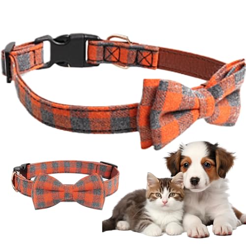 Hundefliegekragen, klassten Karierte Hundehalsband, Größe L verstellbare Hundehalsbandbogen mit Schnalle, weicher bequemer Hundekragen mit Fliege für Hunde Katzen, Kariertes Hundehalsband, Hundekra Hundefliegekragen, klassten Karierte Hundehalsband, Größe L verstellbare Hundehalsbandbogen mit Schnalle, weicher bequemer Hundekragen mit Fliege für Hunde Katzen, Kariertes Hundehalsband, Hundekra von Banziaju