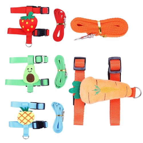 Kaninchengurt und Leine Set, 4PCs Haustiere entkommen den Beweis für EIN verstellbaren Katzengurt, das Meerschweinchengurt, das Hasengurt und die Leine, Meerschweinchengurt und Leine für kleine Hau Kaninchengurt und Leine Set, 4PCs Haustiere entkommen den Beweis für EIN verstellbaren Katzengurt, das Meerschweinchengurt, das Hasengurt und die Leine, Meerschweinchengurt und Leine für kleine Hau von Banziaju