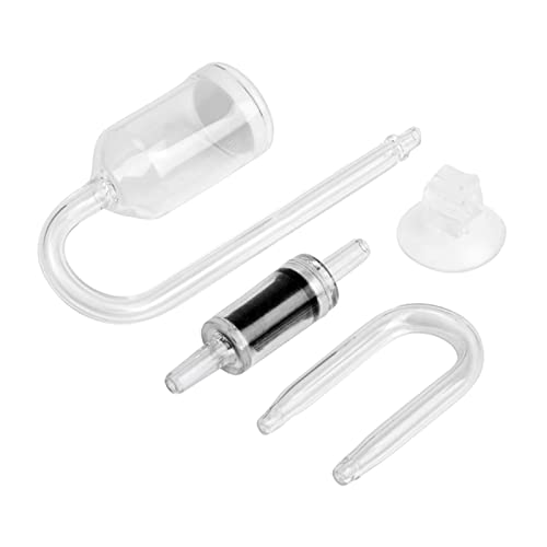 BaoFufc CO2 Diffusor Set für Aquarium Transparent für Größe Einfach zu installieren mit Saugnapf Check für U Form Glas T Co2 Diffusor Kit Klein für Aquarium BaoFufc CO2 Diffusor Set für Aquarium Transparent für Größe Einfach zu installieren mit Saugnapf Check für U Form Glas T Co2 Diffusor Kit Klein für Aquarium von BaoFufc