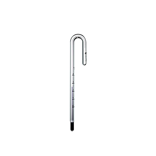 BaoFufc Fisches Aquarium-Flüssig-Thermometer im Glas, Tauch-Thermometer in Stabform, Temperatur-Thermometer für Terrarium, Flüssiglaborthermometer im Glas von BaoFufc