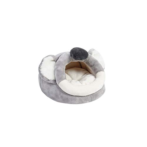 BaoFufc Hamsterhaus, warmes Plüsch-Winterbett für kleine Haustiere für Eichhörnchen, Mini-Igel, Meerschweinchen, Hamster von BaoFufc