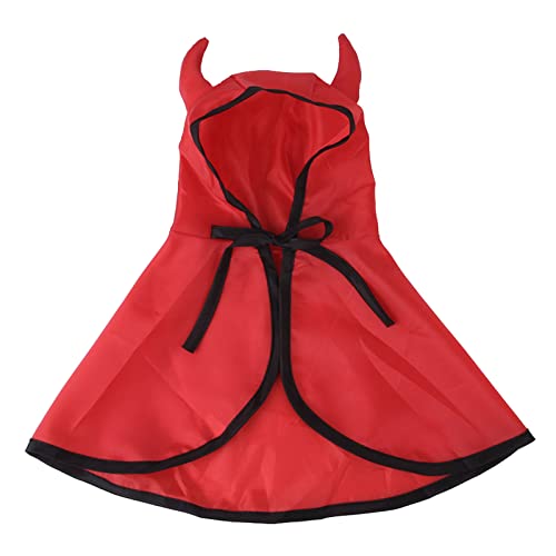 BaoFufc Haustier Kostüm Lustige Party Vampir Kleid Cosplay Zubehör Schwarz für Kostüm Vampir Zubehör Halloween Zubehör Foto von BaoFufc
