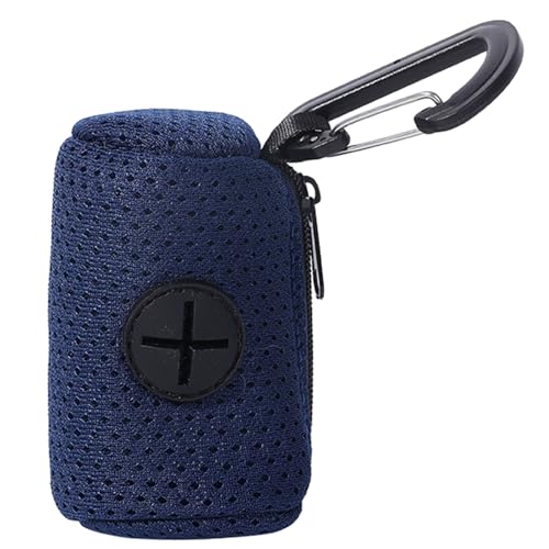 BaoFufc Hundekotbeutelspender, praktischer Haustierkotbeutelspender für Hundekotbeutel, Haustier, Outdoor, Spazierengehen, Kotbeutelhalter, Haustierkotbeutelhalter, Marineblau BaoFufc Hundekotbeutelspender, praktischer Haustierkotbeutelspender für Hundekotbeutel, Haustier, Outdoor, Spazierengehen, Kotbeutelhalter, Haustierkotbeutelhalter, Marineblau von BaoFufc