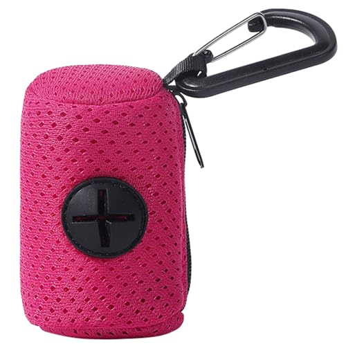 BaoFufc Hundekotbeutelspender, praktischer Haustierkotbeutelspender für Hundekotbeutel, Haustier, Outdoor, Spazierengehen, Kotbeutelhalter, Haustierkotbeutelhalter, Rosarot BaoFufc Hundekotbeutelspender, praktischer Haustierkotbeutelspender für Hundekotbeutel, Haustier, Outdoor, Spazierengehen, Kotbeutelhalter, Haustierkotbeutelhalter, Rosarot von BaoFufc
