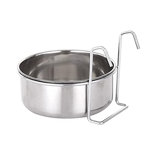 BaoFufc Hundenäpfe Edelstahlbecher mit Aufhänger für Katzenkäfig Zwinger Hängeschüssel Metall Futter Wasser Futterspender für Frettchen Kaninchen Edelstahlnäpfe zum Aufhängen BaoFufc Hundenäpfe Edelstahlbecher mit Aufhänger für Katzenkäfig Zwinger Hängeschüssel Metall Futter Wasser Futterspender für Frettchen Kaninchen Edelstahlnäpfe zum Aufhängen von BaoFufc