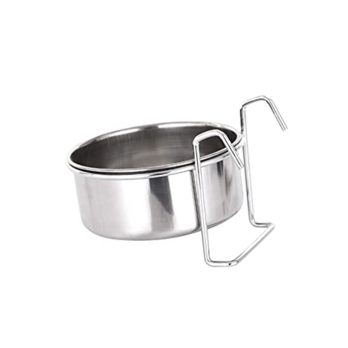 BaoFufc Hundenäpfe Edelstahlbecher mit Aufhänger für Katzenkäfig Zwinger Hängeschüssel Metall Futter Wasser Futterspender für Frettchen Kaninchen Edelstahlnäpfe zum Aufhängen BaoFufc Hundenäpfe Edelstahlbecher mit Aufhänger für Katzenkäfig Zwinger Hängeschüssel Metall Futter Wasser Futterspender für Frettchen Kaninchen Edelstahlnäpfe zum Aufhängen von BaoFufc