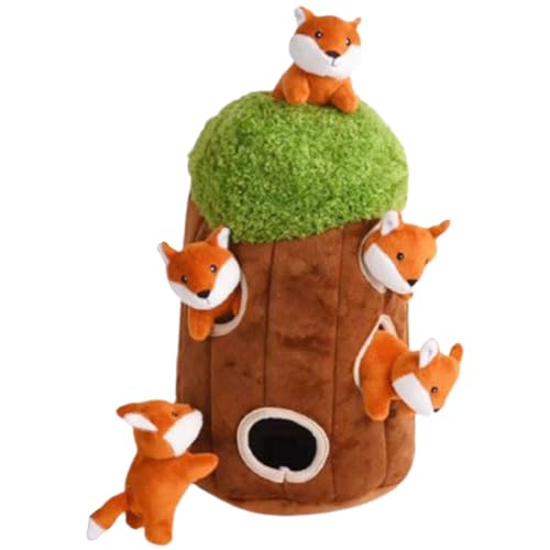 BaoFufc Interaktives Plüschspielzeug für Haustiere, 6 Stück, fördert natürliche Futtersuch-Fähigkeiten, Verstecken und Suchen zum Spielen, weiches Verstecken und Suchen von Hunden BaoFufc Interaktives Plüschspielzeug für Haustiere, 6 Stück, fördert natürliche Futtersuch-Fähigkeiten, Verstecken und Suchen zum Spielen, weiches Verstecken und Suchen von Hunden von BaoFufc