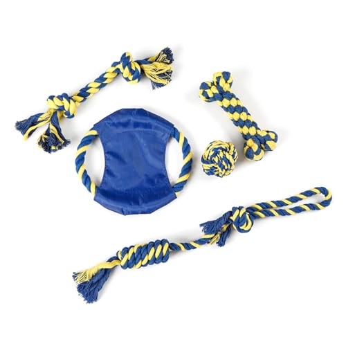 BaoFufc Kauspielzeug aus Baumwollseil für Hunde, Kauspielzeug für Hunde, Unterhaltungs-Spielzeug für Hunde BaoFufc Kauspielzeug aus Baumwollseil für Hunde, Kauspielzeug für Hunde, Unterhaltungs-Spielzeug für Hunde von BaoFufc