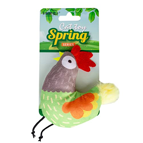 BaoFufc Plüsch-Waldmotiv für Katzenspielzeug, Kätzchen, Haustierprodukte, Zahn für Katzen, Spielzeug, weich, saubere Zähne, Plüsch-Kauspielzeug, nachfüllbares Spielzeug für Katzen von BaoFufc