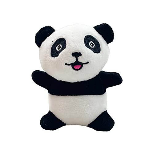 BaoFufc Quietschendes Plüsch-Hundespielzeug, interaktives Versteck-Puzzle-Spielzeug für Hunde, kleine Größe, Stofftiere, Panda, Eule, Versteck, Plüschspielzeug für kleine und große Rassen, Hunde, von BaoFufc