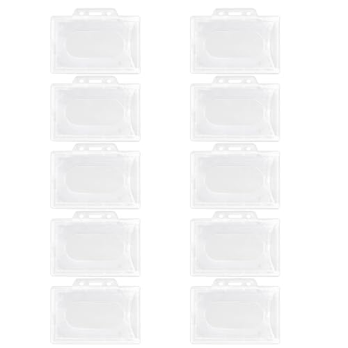 BaoFufc Transparente PVC-Hülle perfekt für Studenten, Reisebegeisterte, Berufstätige, Ausweishülle horizontal/vertikal von BaoFufc