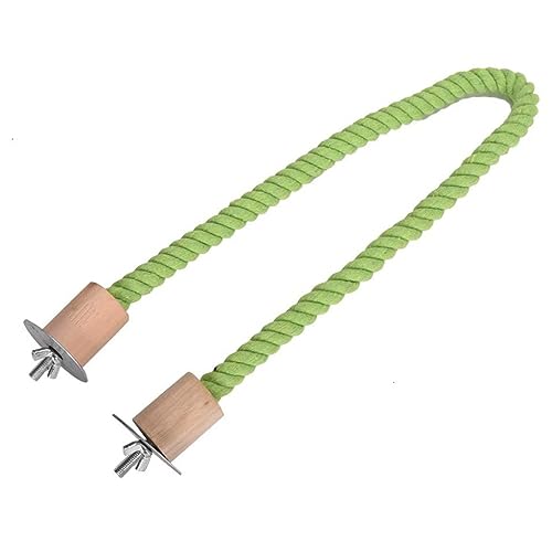 BaoFufc Vogelseil Sitzstange Spielzeug Baumwollseil Ständer Kletterspielzeug für kleine Kakadus grüne Wange Conure Mini Aras 2 Größen Baumwollseil Vogelstange groß BaoFufc Vogelseil Sitzstange Spielzeug Baumwollseil Ständer Kletterspielzeug für kleine Kakadus grüne Wange Conure Mini Aras 2 Größen Baumwollseil Vogelstange groß von BaoFufc