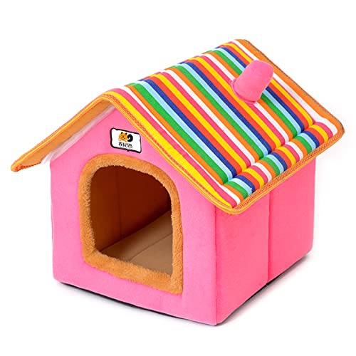 BaoFufc Warmes Katzenbett für Indoor-Katzen, waschbar, selbstwärmend, beruhigendes Feldhaus für Welpen und kleine Hunde, rutschfeste Unterseite, Katzenhöhlen für drinnen BaoFufc Warmes Katzenbett für Indoor-Katzen, waschbar, selbstwärmend, beruhigendes Feldhaus für Welpen und kleine Hunde, rutschfeste Unterseite, Katzenhöhlen für drinnen von BaoFufc