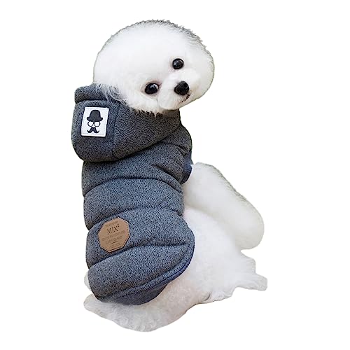 BaoFufc Winddichter Hundemantel, Overall, warmer Hund für kaltes Wetter, Haustier-Outfit, Welpen, Ho winddichter Hundemantel, Overall, warmer Hund, kaltes Wetter, Haustier-Outfit, von BaoFufc