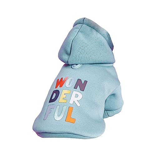 Hunde-Kapuzenpullover für Haustiere, Frühlingsjacken, wunderbarer Buchstabendruck, niedlicher Mantel für Welpen, Shih Tzu, 5 Größen, Katzen-Outfits nur für Katzen, Jungen, Mädchen, weibliche Hunde-Kapuzenpullover für Haustiere, Frühlingsjacken, wunderbarer Buchstabendruck, niedlicher Mantel für Welpen, Shih Tzu, 5 Größen, Katzen-Outfits nur für Katzen, Jungen, Mädchen, weibliche von BaoFufc