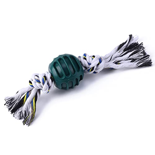 Hundeball Spielzeug mit Seil Interaktives Spiel für Hunde Füllen Zahnen Kauspielzeug Interaktives Puzzle Hundeball Baumwollseil Interaktiver Hund für Kleine Hunde Hundeball Spielzeug mit Seil Interaktives Spiel für Hunde Füllen Zahnen Kauspielzeug Interaktives Puzzle Hundeball Baumwollseil Interaktiver Hund für Kleine Hunde von BaoFufc