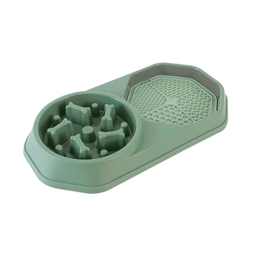 Langsamer Futternapf für Hunde, 2 in 1, Leckmatte für langsames Füttern, Leckpad zur Verhinderung von Ersticken, langsame Futterschale für Hunde Langsamer Futternapf für Hunde, 2 in 1, Leckmatte für langsames Füttern, Leckpad zur Verhinderung von Ersticken, langsame Futterschale für Hunde von BaoFufc