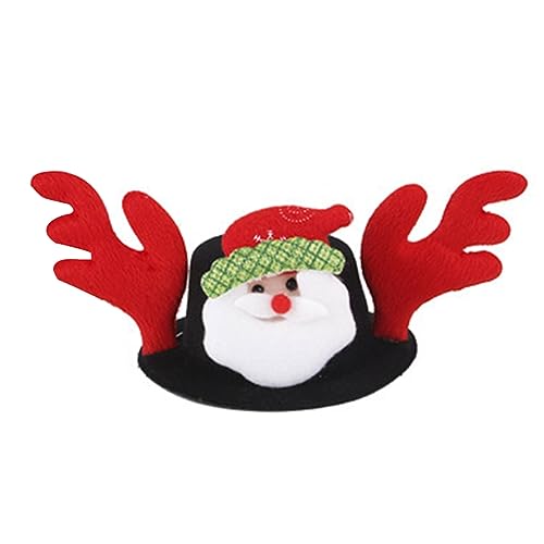 Schöne Katze Kostüm Hut Böse Weihnachten Thema Weihnachten Niedlich Tier Hut Festival Cosplay Zubehör Haustier Hut Haustier Hut Kleine Katze Hut von BaoFufc