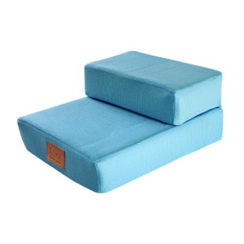 Baoblaze 2 Stufen Hundetreppe Rampe für Bett, waschbarer Abnehmbarer Abdeckung, Sofa Bettleiter Hundestreppen für ältere Welpenkatzen Baoblaze 2 Stufen Hundetreppe Rampe für Bett, waschbarer Abnehmbarer Abdeckung, Sofa Bettleiter Hundestreppen für ältere Welpenkatzen von Baoblaze
