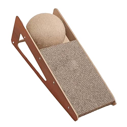 Baoblaze 2 in 1 Cat Scratcher Grind Claws Sisal Cat Kratzball Verschleißfestes Kratzbrett aus Pappe, schützt Teppiche und Sofas, l Baoblaze 2 in 1 Cat Scratcher Grind Claws Sisal Cat Kratzball Verschleißfestes Kratzbrett aus Pappe, schützt Teppiche und Sofas, l von Baoblaze