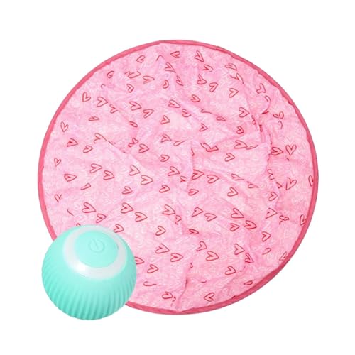 Baoblaze 2-in-1-Simuliertes interaktives Jagd-Katzenspielzeug zum Verstecken von Abdeckungen, Übung, kreativer Spaß, schnelles Rollen, Spielen und Verstecken, Rosa Baoblaze 2-in-1-Simuliertes interaktives Jagd-Katzenspielzeug zum Verstecken von Abdeckungen, Übung, kreativer Spaß, schnelles Rollen, Spielen und Verstecken, Rosa von Baoblaze