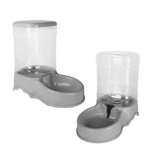 Baoblaze 3.5L Automatischer Futterspender + Wasserspender für Tiere Katzen Hunde, 2pcs Grau Baoblaze 3.5L Automatischer Futterspender + Wasserspender für Tiere Katzen Hunde, 2pcs Grau von Baoblaze