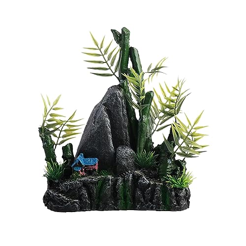 Baoblaze Aquarium-Dekoration, Landschaftsbau-Dekoration, Statue, multifunktionale Baumsimulation, Aquarium, Landschaftsbau, für von Baoblaze