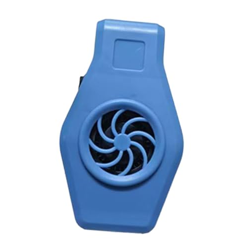 Baoblaze Aquarium-Kühllüfter, Aquarium-Kühllüfter, tragbar, USB-betrieben, wasserdicht, Zubehör, Aquarium-Kühler für Hamster, Salzwasser, Blau von Baoblaze