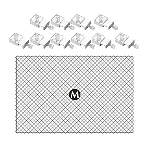 Baoblaze Aquarium-Siebnetze Oben, durchsichtiges Netz mit Aluminiumklemme, Aquarium-Abdeckung, Anti-Sprung-Netz für Hühner, Büro, Aquarium, 80x106cm 10 Klammern Baoblaze Aquarium-Siebnetze Oben, durchsichtiges Netz mit Aluminiumklemme, Aquarium-Abdeckung, Anti-Sprung-Netz für Hühner, Büro, Aquarium, 80x106cm 10 Klammern von Baoblaze
