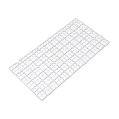 Baoblaze Aquarium-Trennwand, Anti-Sprungdeckel, einfach zu installierende Aquarium-Filter-Trennhaube, multifunktionale Bodenschale, Weiß, 30 X 15 X 1.5 cm von Baoblaze