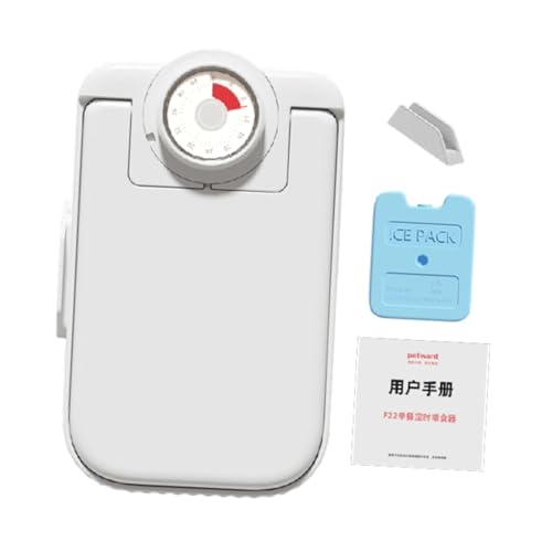 Baoblaze Automatische Katzenfuttermittel -Lebensmittelkühlung Timer Trocken und nasse Lebensmittel tragbare Haustier -Fütterungsgerät 48H Timer Baoblaze Automatische Katzenfuttermittel -Lebensmittelkühlung Timer Trocken und nasse Lebensmittel tragbare Haustier -Fütterungsgerät 48H Timer von Baoblaze