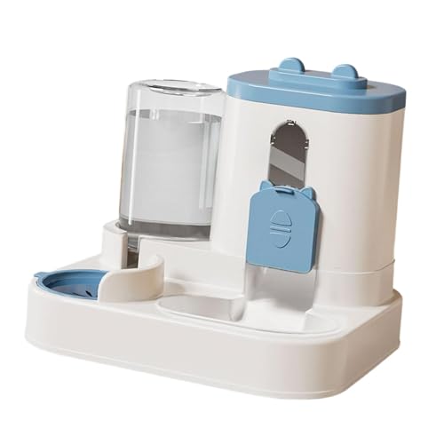 Baoblaze Automatischer Futter- und Wasserspender für Haustiere, Futter- und Wasserspender, rutschfeste Futterstation, Hundefutterspender für Katzen und kleine, Blau Baoblaze Automatischer Futter- und Wasserspender für Haustiere, Futter- und Wasserspender, rutschfeste Futterstation, Hundefutterspender für Katzen und kleine, Blau von Baoblaze