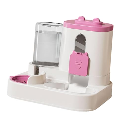 Baoblaze Automatischer Futter- und Wasserspender für Haustiere, Futter- und Wasserspender, rutschfeste Futterstation, Hundefutterspender für Katzen und kleine, Rosa Baoblaze Automatischer Futter- und Wasserspender für Haustiere, Futter- und Wasserspender, rutschfeste Futterstation, Hundefutterspender für Katzen und kleine, Rosa von Baoblaze