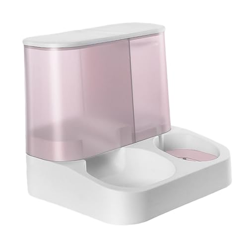 Baoblaze Automatischer Futterspender, 2-in-1-Haustierspender, Abnehmbarer Tierfutter- und Wasserspender, Katzenfutter- und Wasserspender für Zimmerkatzen, Rosa Baoblaze Automatischer Futterspender, 2-in-1-Haustierspender, Abnehmbarer Tierfutter- und Wasserspender, Katzenfutter- und Wasserspender für Zimmerkatzen, Rosa von Baoblaze